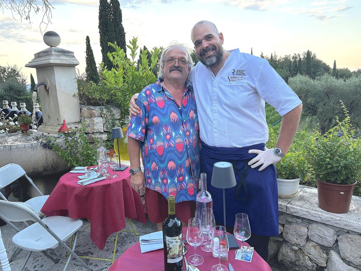 Georges et Sébastien (photo JG)